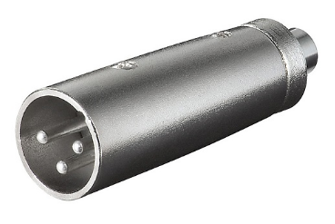 Ficha Adaptadora Canon Macho - RCA Femea