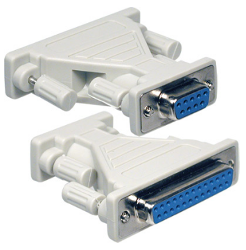 Ficha Adaptadora DB25 Femea - DB9 Femea