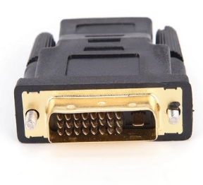 Ficha Adaptadora DVI-D Macho -> HDMI Femea