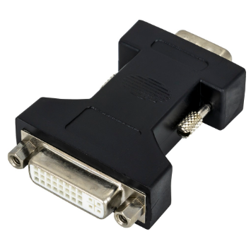 Ficha Adaptadora DVI Femea - VGA Macho