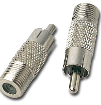 Ficha Adaptadora F Femea - RCA Macho