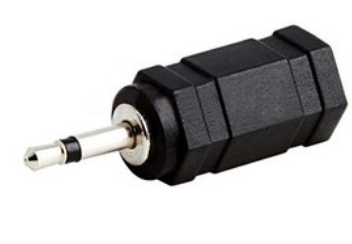 Ficha Adaptadora Jack 2,5mm Macho Mono -> Jack 3,5mm Femea Stereo