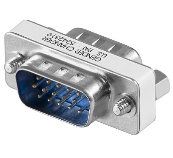 Ficha Adaptadora (União) DB15 Macho - DB15 Macho