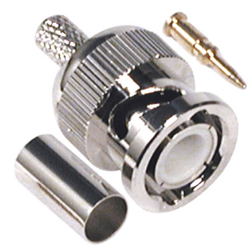 Ficha BNC Macho Cravar RG58