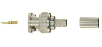 Ficha BNC Macho Cravar RG59
