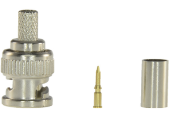 Ficha BNC Macho Cravar RG59