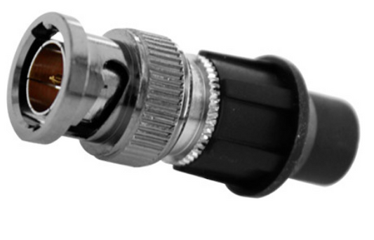 Ficha BNC Macho Cravar p/ Cabo Micro Coaxial e RG59