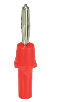 Ficha Banana Vermelha 4mm