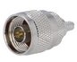Ficha CB N Macho Cravar p/ RG58