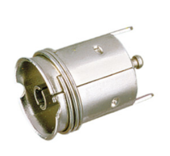 Ficha Coaxial Femea p/ Soldar Tuner