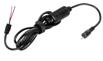 Ficha DC 2,5/0,6mm (19V/2,1A) com Cabo 1,5 mts