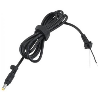 Ficha DC 4,8/1,7mm (18,5V/4,9A) com Cabo 1,5 mts