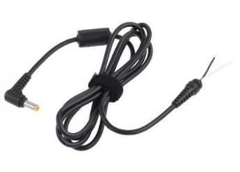 Ficha DC 5,5/2,1mm com Cabo 1,2 mts