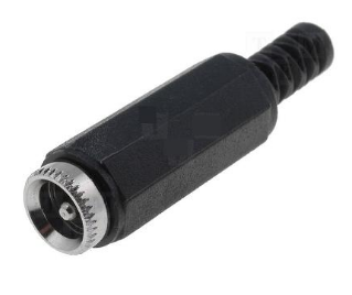 Ficha DC Fêmea 2,1mm