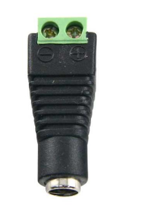 Ficha DC Femea c/ Saida de 2 Terminais