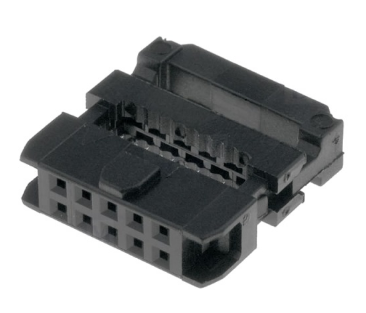 Ficha IDC 10 Pinos (2x5) Femea p/ Flat-cable