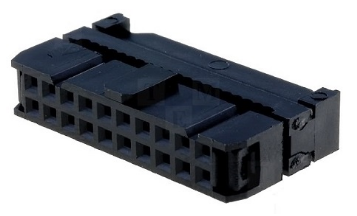 Ficha IDC 20 Pinos (2x10) Femea p/ Flat-cable