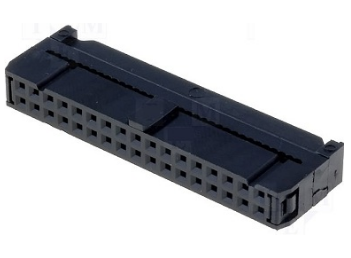 Ficha IDC 34 Pinos (2x17) Femea p/ Flat-cable