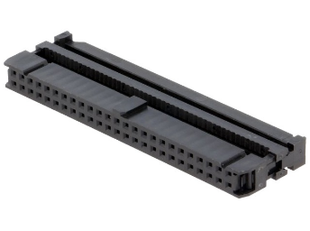 Ficha IDC 50 Pinos (2x25) Femea p/ Flat-cable