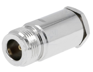 Ficha N RG58 Macho (Soldar, Trançado Clamp)