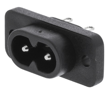 Ficha Painel Femea Tipo 8 (IEC-320-C8)