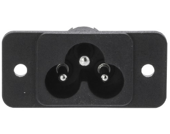 Ficha Painel Femea Tripolar (IEC-320-C6)