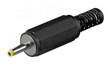 Ficha de Alimentação DC (0,75 x 2,4mm)
