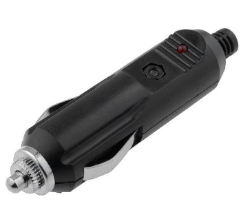 Ficha de Isqueiro c/ Led Informativo 12/24V 5A