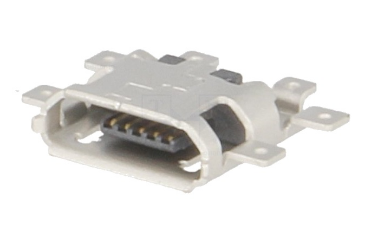 Ficha microUSB Tipo B Femea C.I.