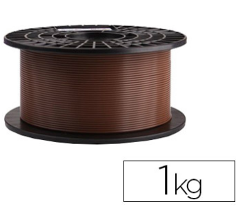 Filamento de Impressão 3D Gold PLA 1,75mm 1Kg (Castanho) - 3D COLIDO