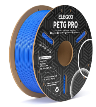 Filamento de Impressão 3D PETG Pro 1,75mm 1Kg (Azul Claro) - ELEGOO