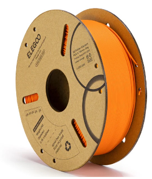 Filamento de Impressão 3D PLA 1,75mm 1Kg (Laranja) - ELEGOO