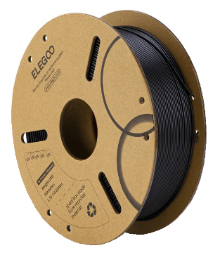 Filamento de Impressão 3D PLA 1,75mm 1Kg (Preto) - ELEGOO