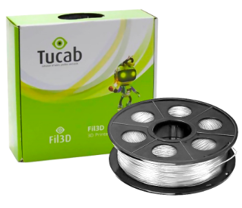 Filamento de Impressão 3D em ABS 2,85mm 1Kg (Branco) - TUCAB