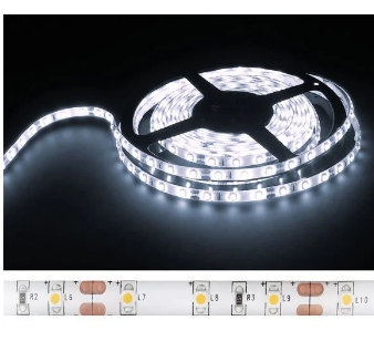 Fita 300 LEDs SMD2835 Flexivel Branco Frio 12V - 5 mts