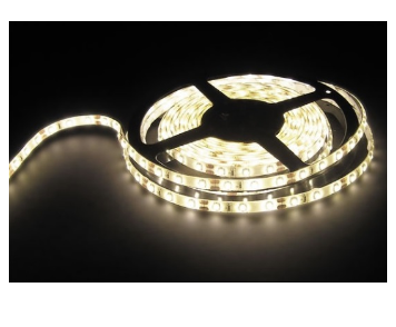 Fita 600 LEDs SMD2835 Flexivel IP20 Branco Q. 3000K 24V (5 mts)