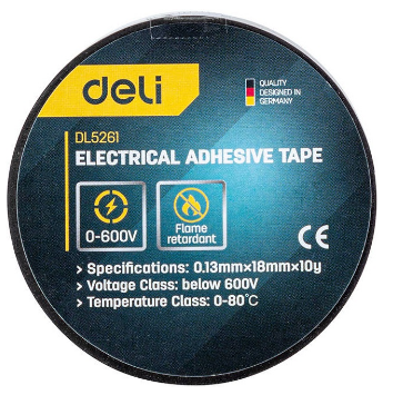 Fita Isoladora Elétrica (10 mts) - DELI