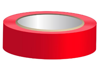 Fita Isoladora Vermelho (10 mts) - REBEL