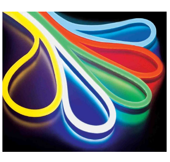 Fita LED NEON Flexivel Branco Frio 220V 9,6W 850Lm (Metro)