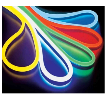 Fita LED NEON Flexivel Branco Quente 220V 9,6W 850Lm (Metro)