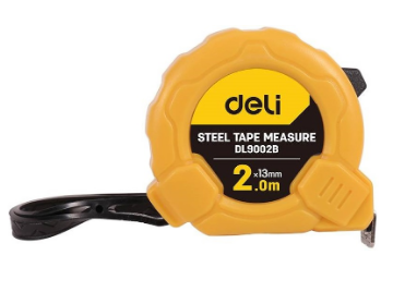 Fita Métrica de Aço 2m/13mm (Amarelo) - DELI