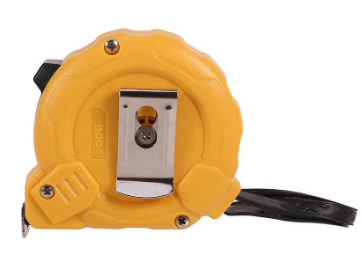 Fita Métrica de Aço 5m/19mm (Amarelo) - DELI