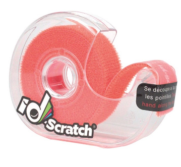 Fita de Velcro 2m x 2cm (Laranja) - ID-SCRATCH