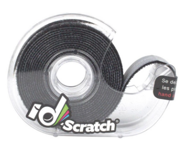 Fita de Velcro 2m x 2cm (Preto) - ID-SCRATCH
