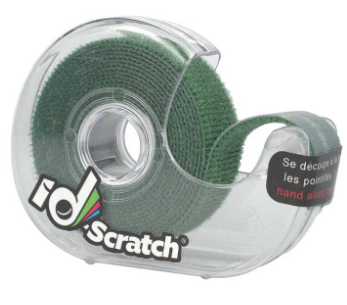Fita de Velcro 2m x 2cm (Verde) - ID-SCRATCH