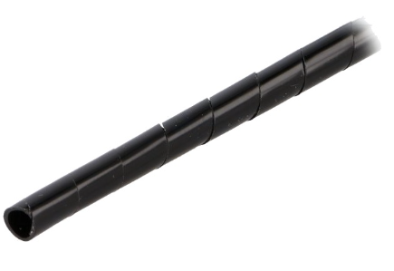 Fita em Espiral Preto p/ Arrumar Cabos 4-50mm (Emb. 10 mts)