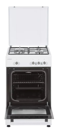 Fogão a Gás 3 Bocas + Forno 43L (Branco) - INFINITON