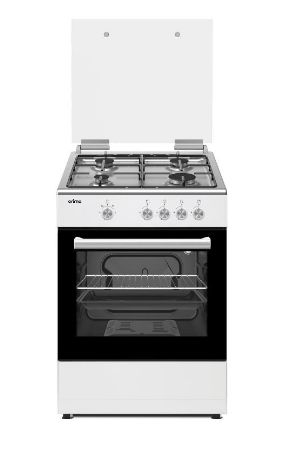 Fogão a Gás 4 Zonas 55L (Branco) - ORIMA