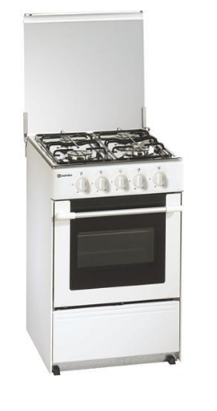 Fogão a Gás 53x55cm 4 Zonas A (Branco) - N510W - MEIRELES