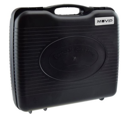 Fogão a Gás Portátil + Adaptador de Garrafa (1 Bico) - MUVIP